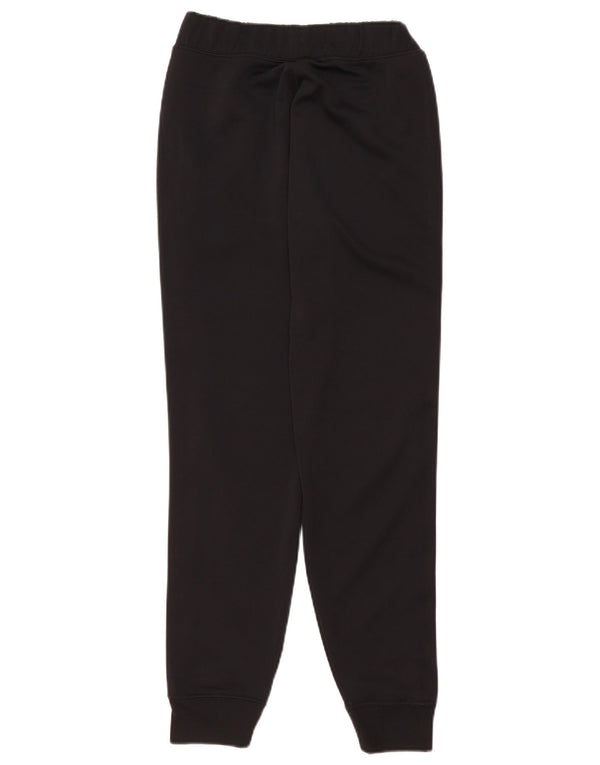 Pantaloni da tuta con grafica Nike da donna Joggers UK 6 XS Black Colourblock