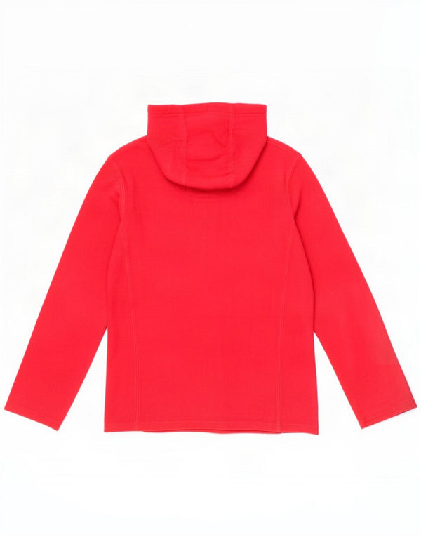 Mountain Warehouse Maglione in pile con cappuccio da donna UK 10 Small Rosso