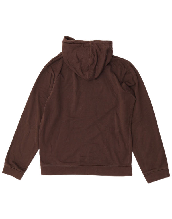 Jack & Jones Felpa con cappuccio grafica da uomo XL Cotone marrone