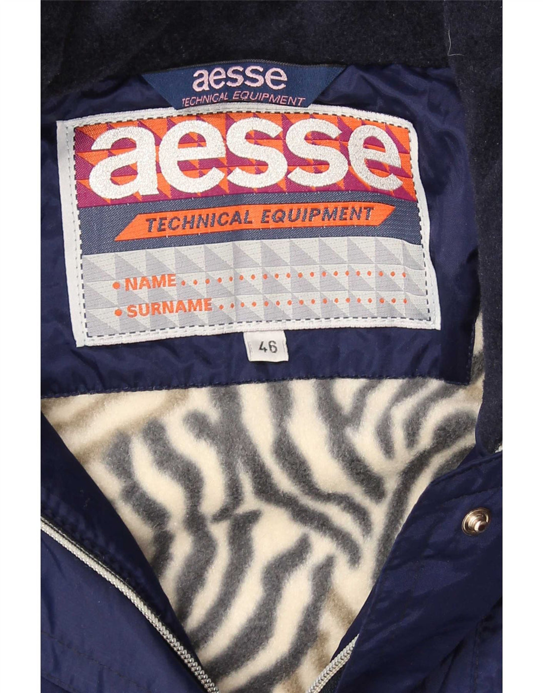 Tuta intera da donna Aesse EU 46 XL Blu navy Colourblock