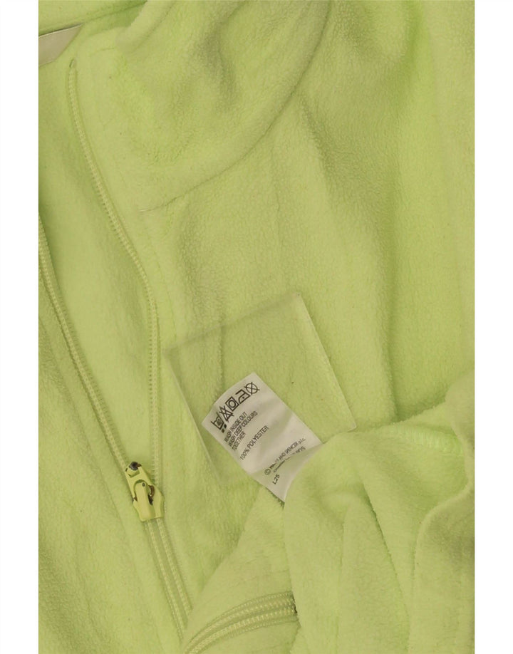 Giacca in pile da donna Marks & Spencer UK 20 2XL poliestere verde