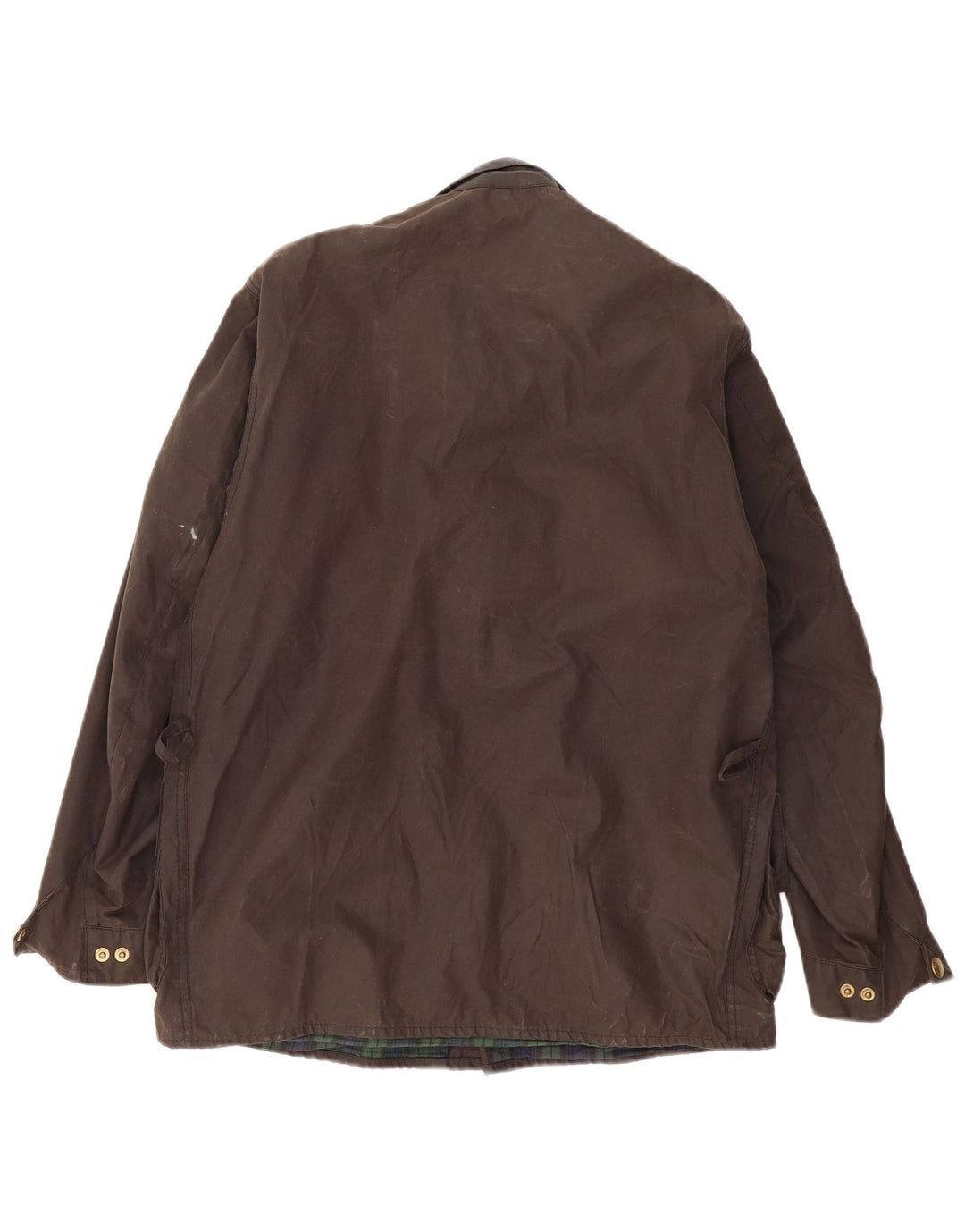 BARBOUR Giacca da uomo in cotone cerato taglia 38 piccola in cotone marrone