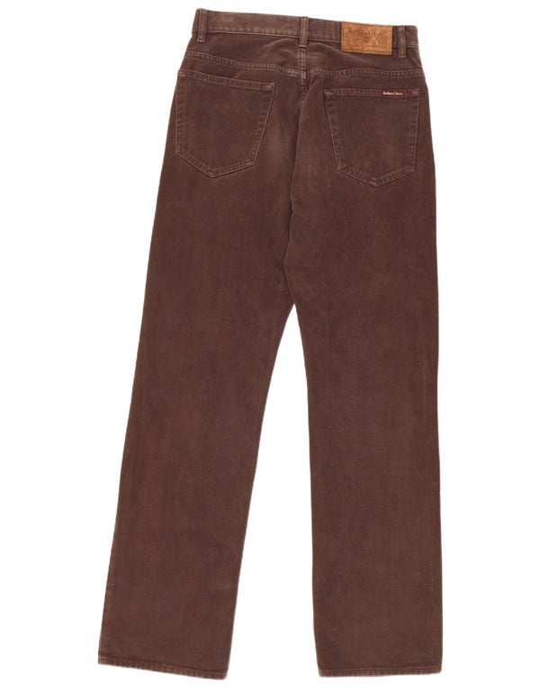 Jeans dritti da uomo Marlboro Classics W32 L34 cotone marrone