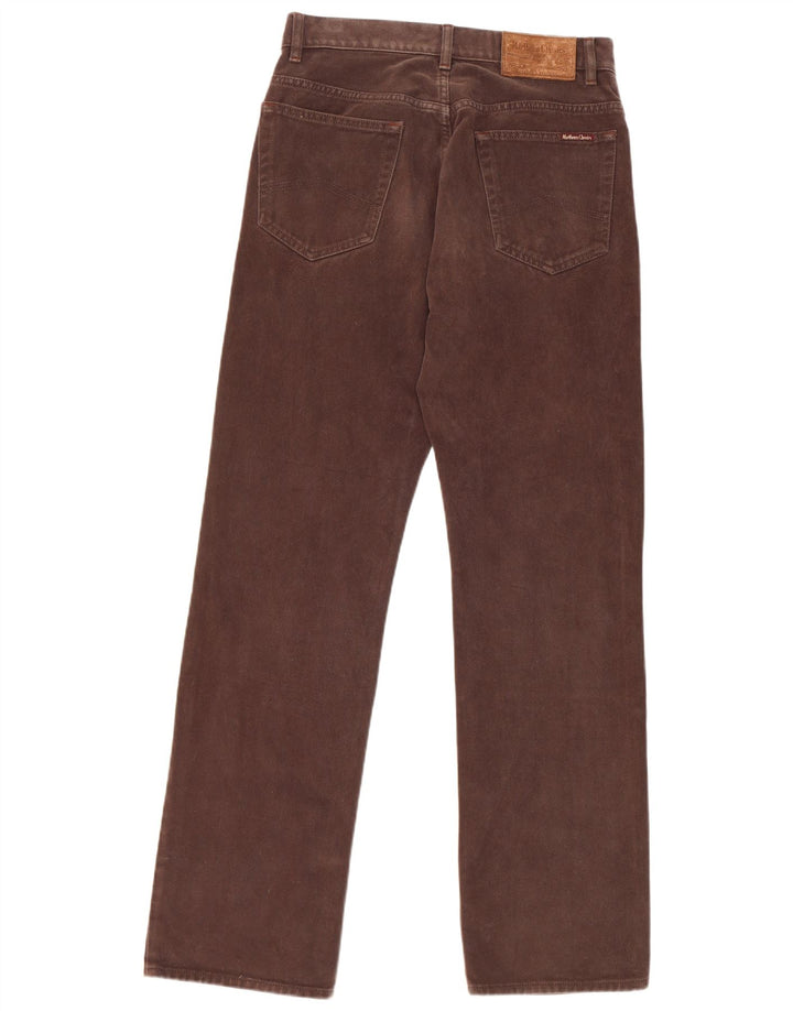 Jeans dritti da uomo Marlboro Classics W32 L34 cotone marrone