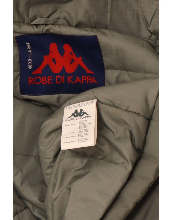 Giacca imbottita da uomo KAPPA UK 44 2XL Cotone verde