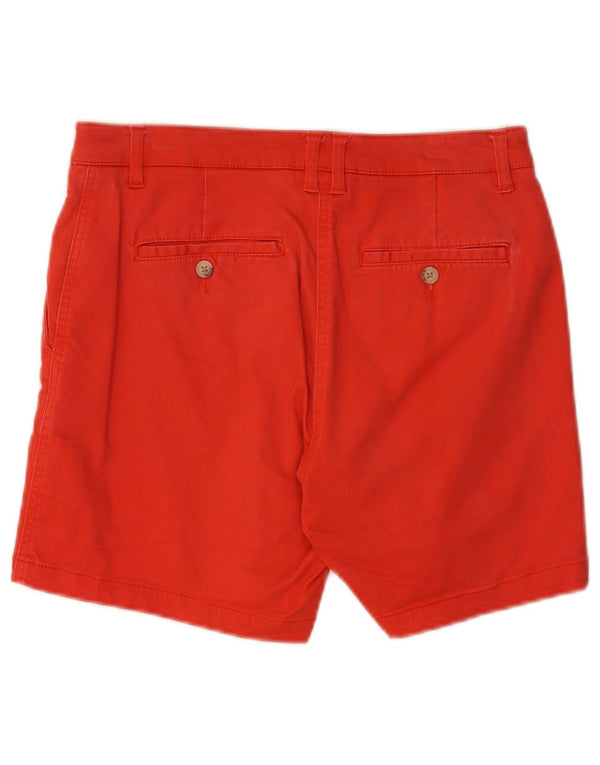 Pantaloncini chino da donna Joules UK 10 piccoli W30 cotone rosso