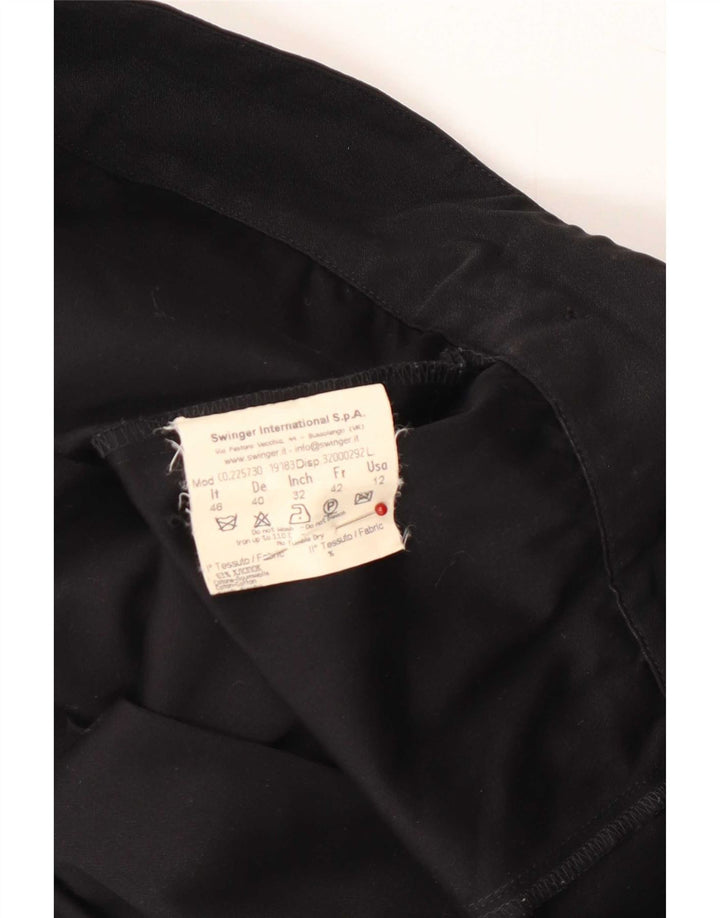 Giubbotto Bomber Donna Roccobarocco IT 46 Large Nero Cotone