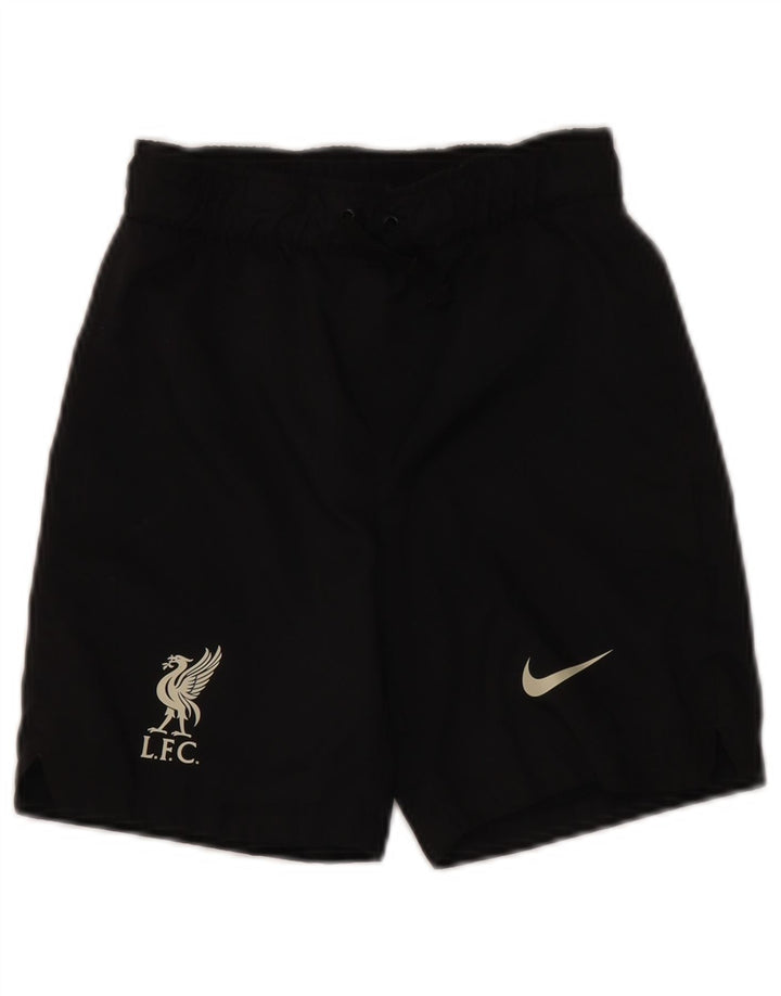 Pantaloncini sportivi NIKE Liverpool Standard Fit da ragazzo 8-9 anni piccoli neri