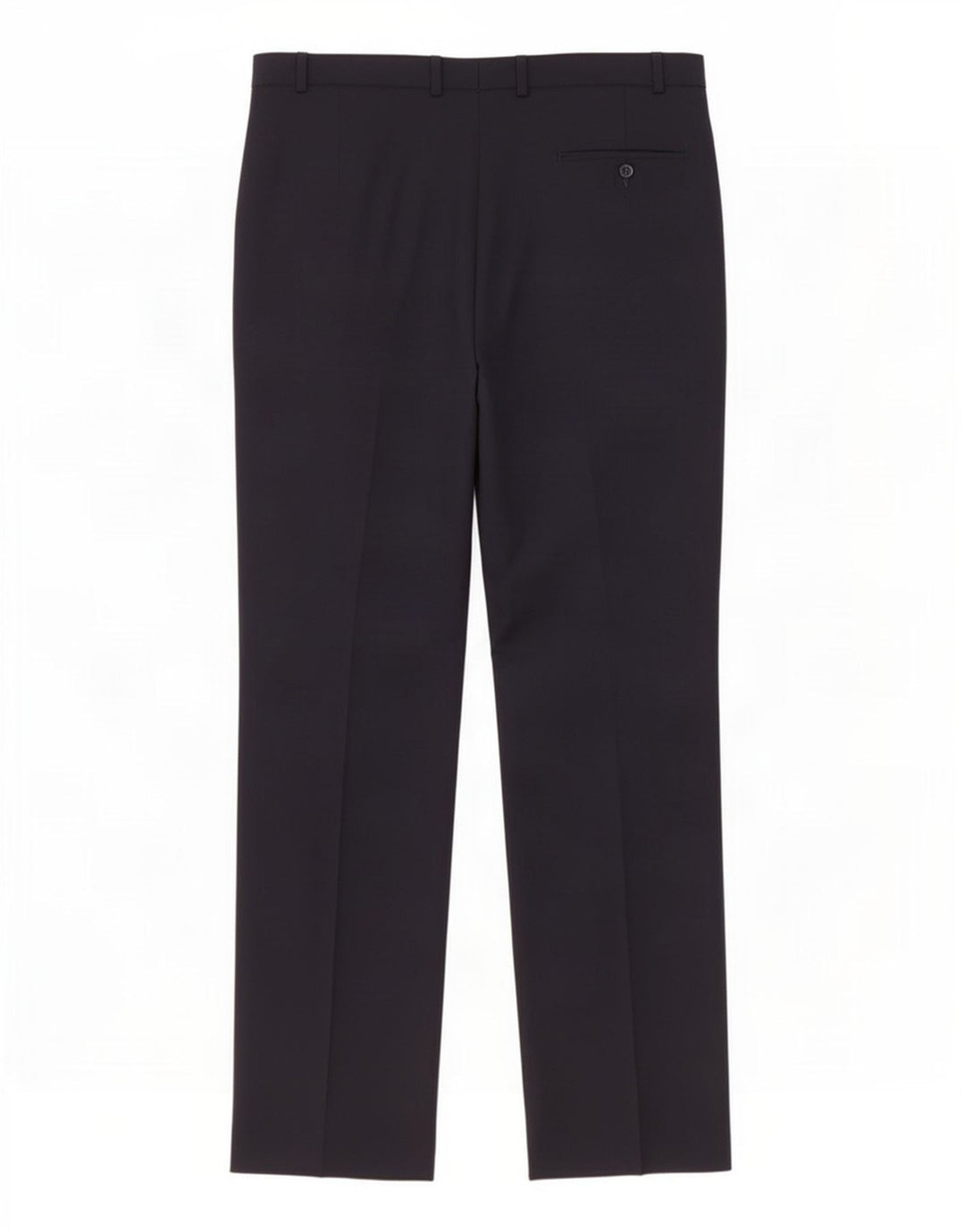 Pantaloni da abito vestibilità regolare Marks & Spencer da uomo W38 L33 poliestere blu navy