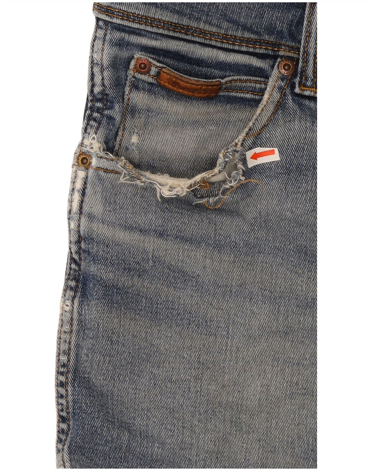 Jeans dritti da uomo Wrangler Texas W32 L30 cotone blu