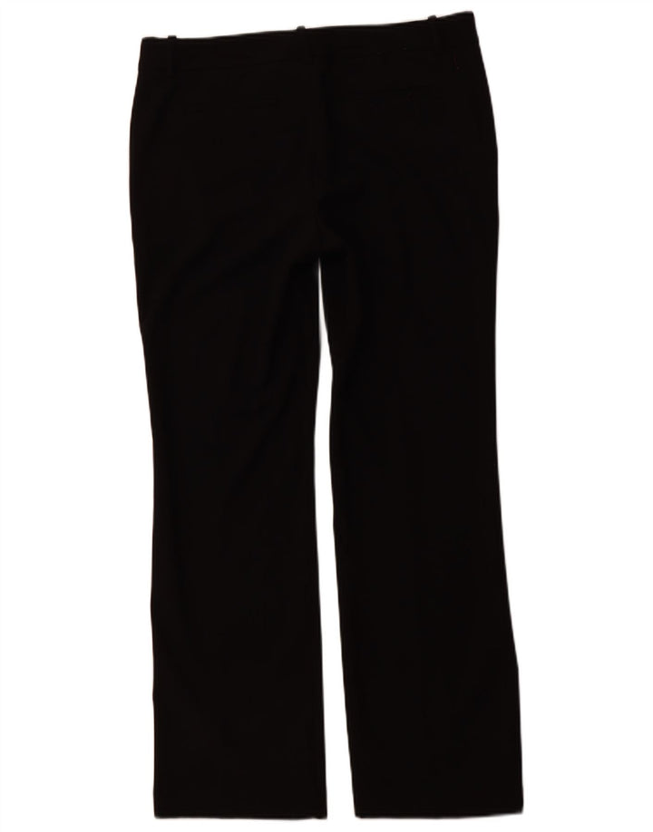 CALVIN KLEIN Pantaloni chino dritti da donna US 8 Medium W32 L30 Neri
