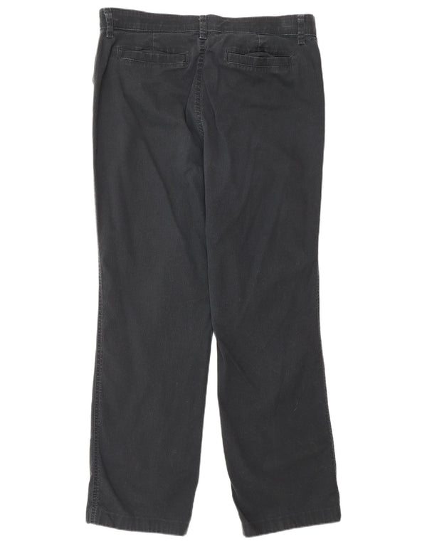 Pantaloni casual dritti da donna Lee US 14 XL W34 L30 Cotone blu navy