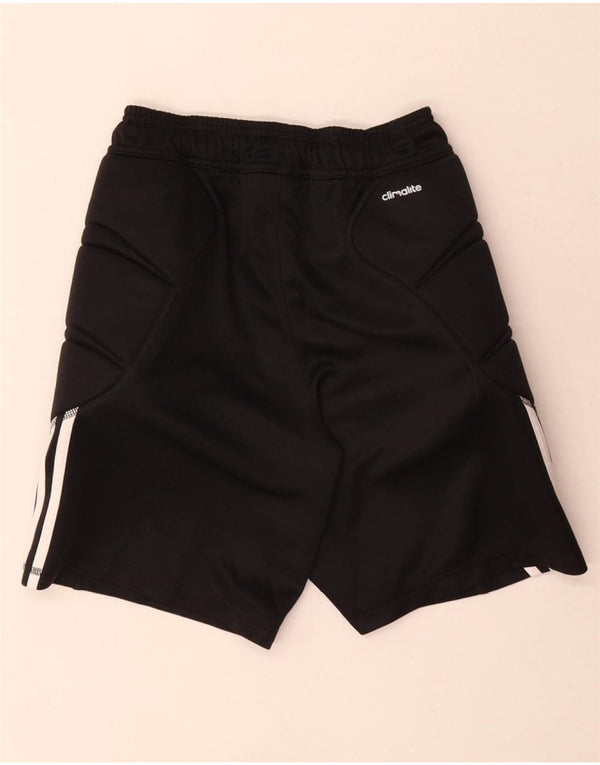Pantaloncini sportivi Adidas Climalite da ragazzo 13-14 anni XL Poliestere nero