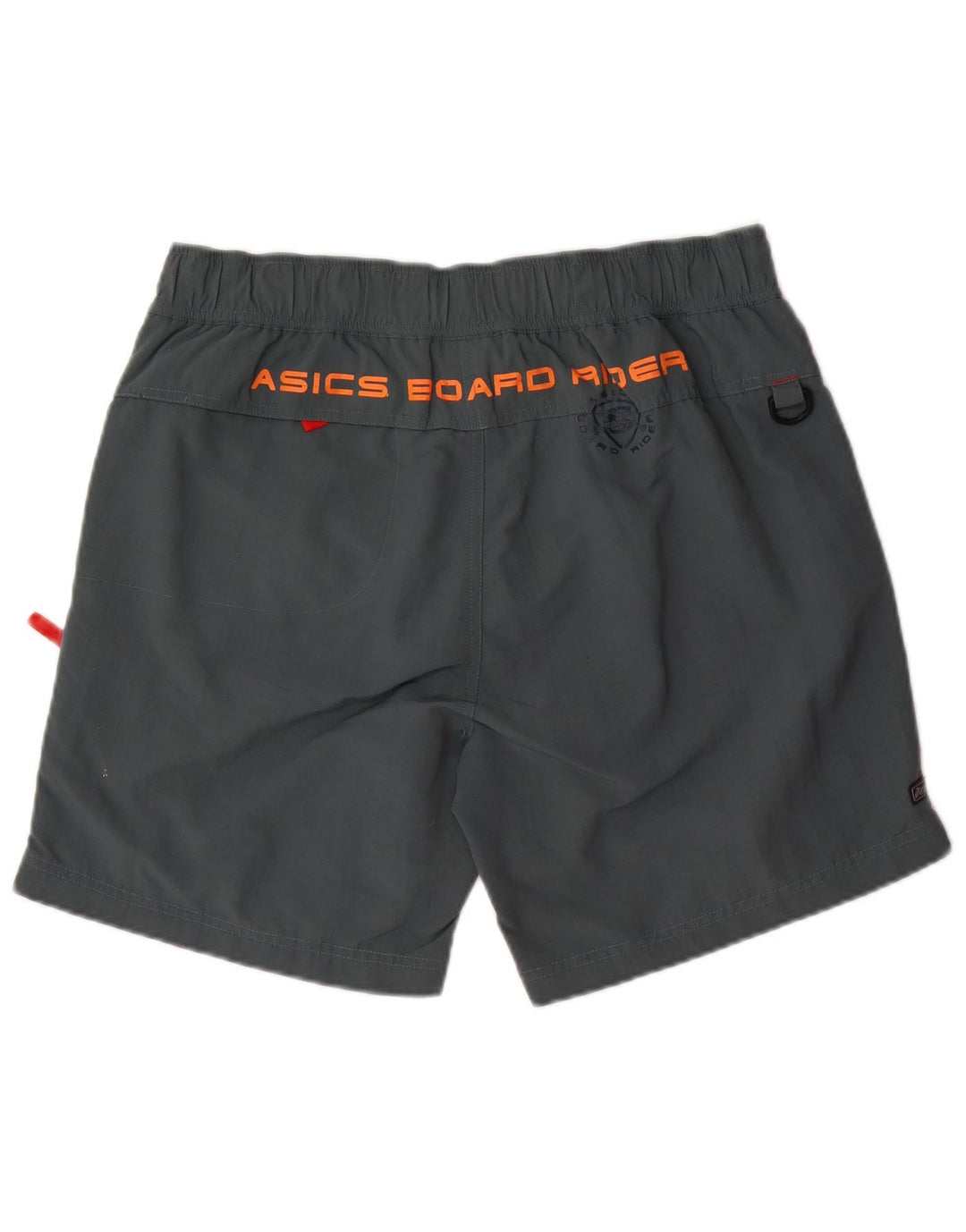 Pantaloncini da bagno con grafica ASICS da uomo, grandi, in nylon color block blu navy