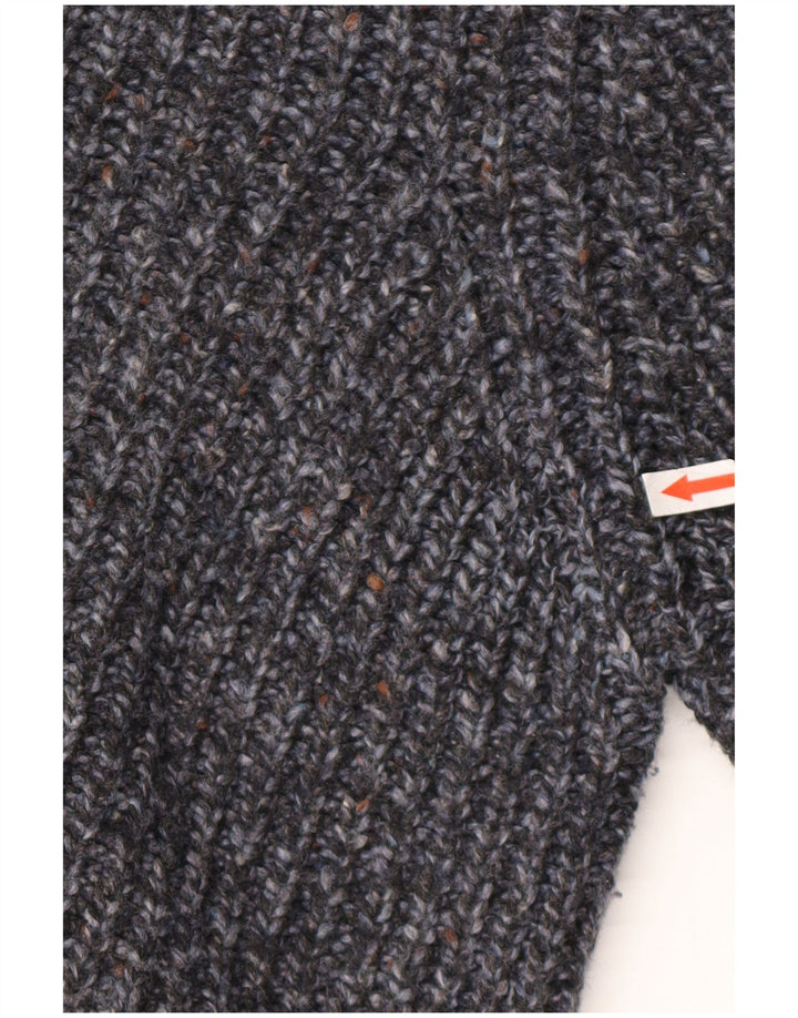 Marks & Spencer maglione da uomo con scollo a barca blu Harbour grande blu navy