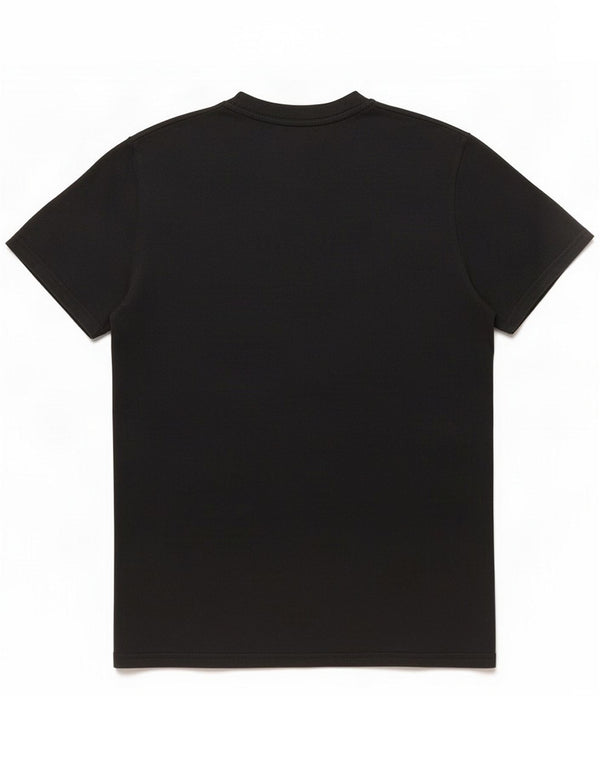 Superdry T-shirt grafica da uomo media in cotone nero