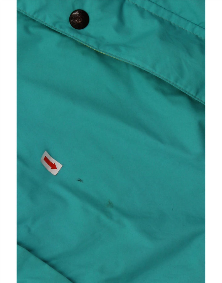 Giacca antipioggia da uomo vestibilità ampia BAILO IT 46 Small Blu Poliestere color block