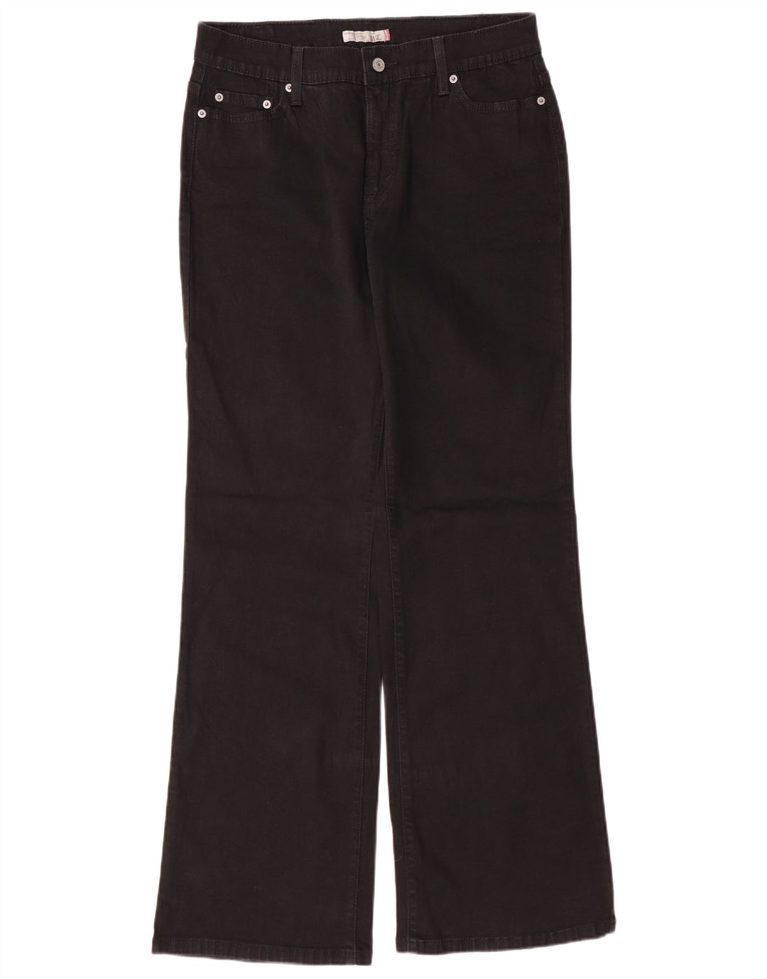 Levi's Donna 512 Jeans Bootcut Perfettamente Dimagranti US 14 XL W32 L32 Nero