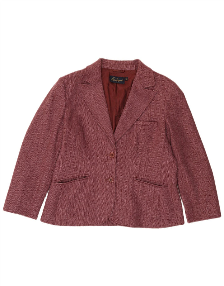 Luisa Spagnoli set gonna 2 pezzi da donna IT 42 medio W32 Borgogna