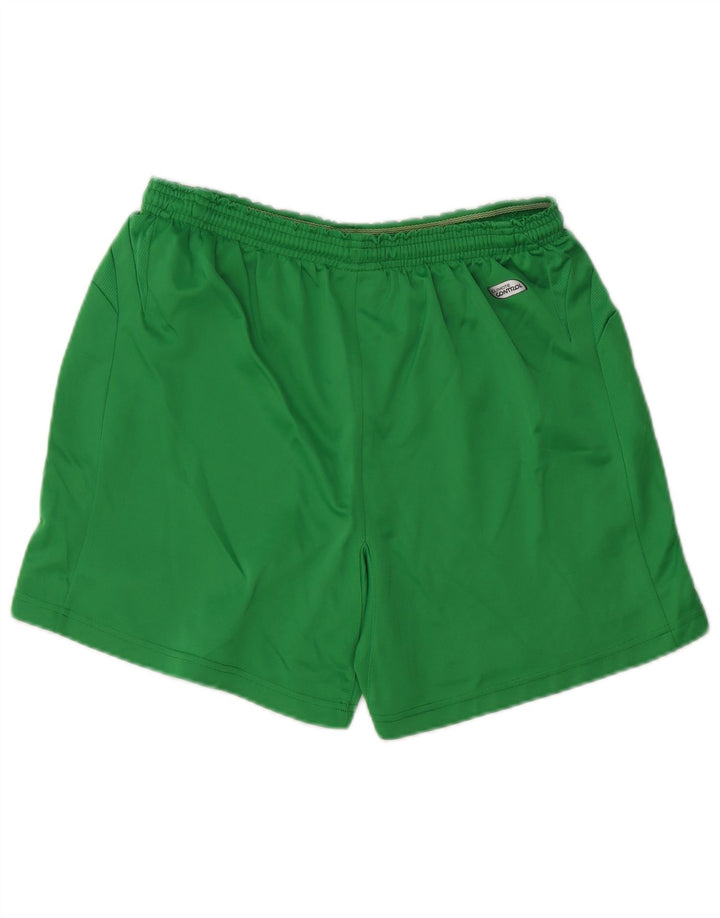 Pantaloncini sportivi Umbro da uomo grandi in poliestere verde
