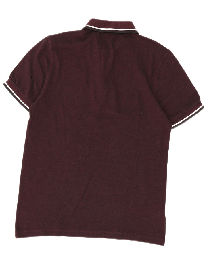 Polo da uomo Fred Perry in cotone marrone medio