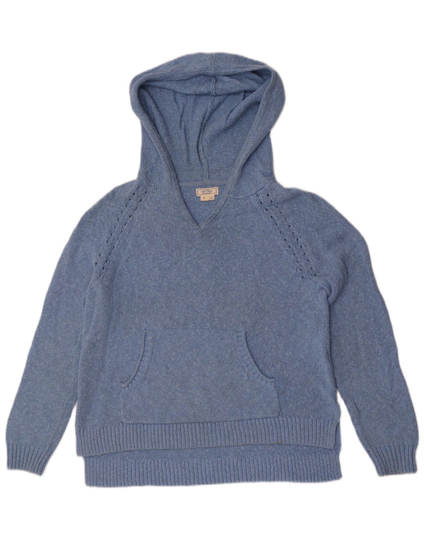 Maglione con cappuccio da donna Fat Face UK 14 Cotone blu medio