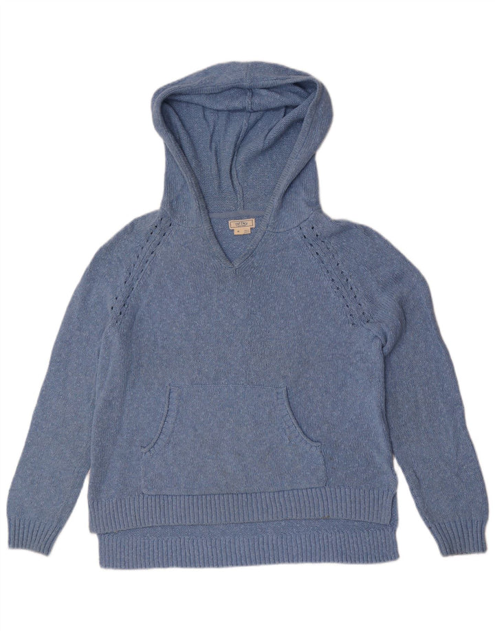 Maglione con cappuccio da donna Fat Face UK 14 Cotone blu medio