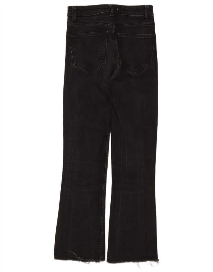 Jeans Bootcut da donna Zara EU 34 2XS W24 L26 Nero