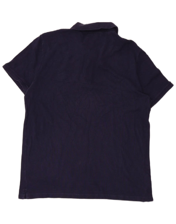 Polo LACOSTE da uomo slim fit taglia 6 XL cotone blu navy