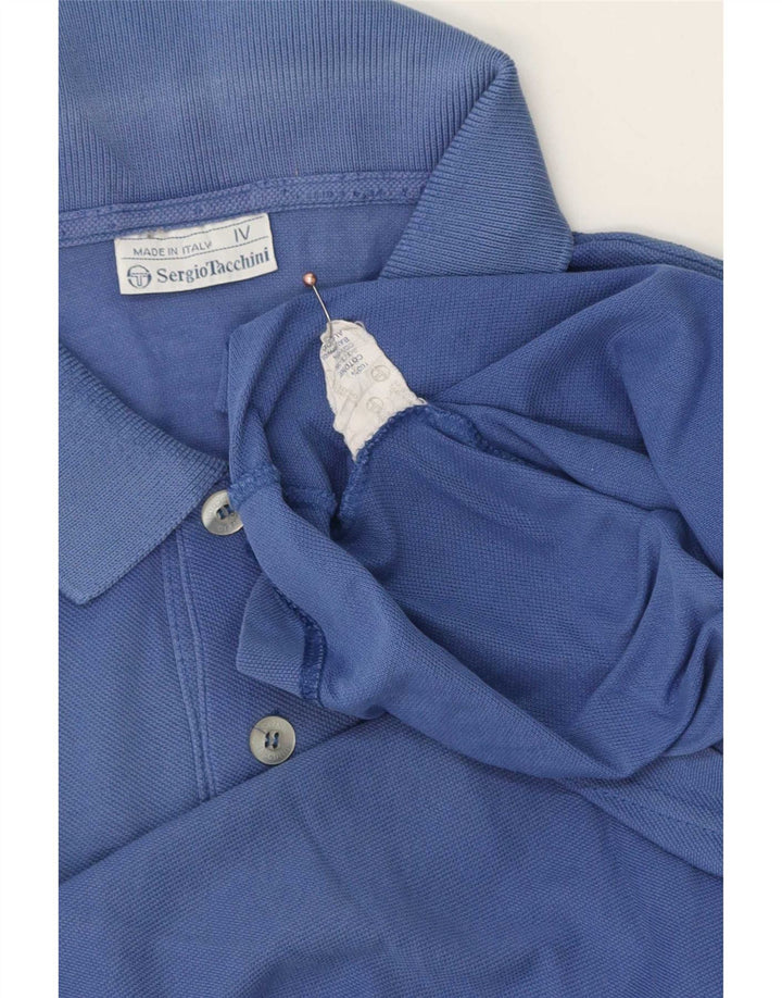 Polo Uomo Sergio Tacchini Large Blu Cotone