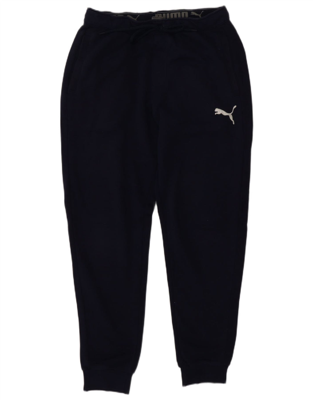 Pantaloni da tuta da uomo Puma Joggers Small Blu Navy Cotone