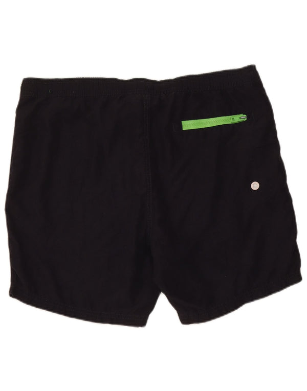 Pantaloncini da bagno grafici da uomo Superdry XL poliestere nero