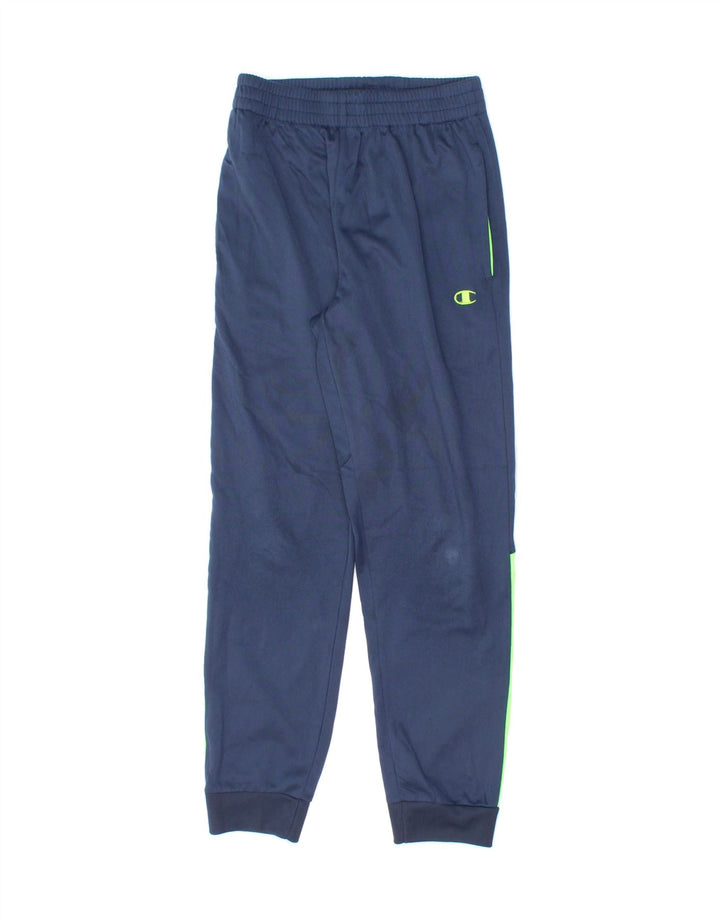 CHAMPION Boys Tracksuit Trousers Joggers 10-11 Years  Navy Blue Vintage Champion and Second-Hand Champion from Messina Hembry 