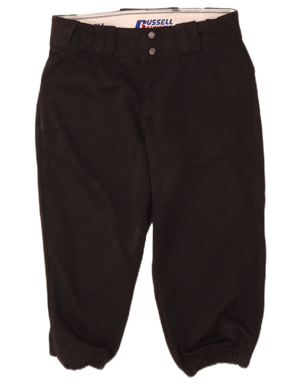 Pantaloni Capri da donna Russell Athletic Joggers medi W28 L19 neri