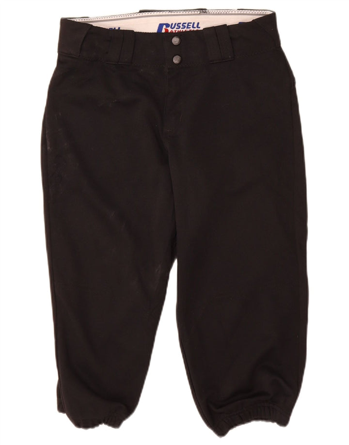 Pantaloni Capri da donna Russell Athletic Joggers medi W28 L19 neri