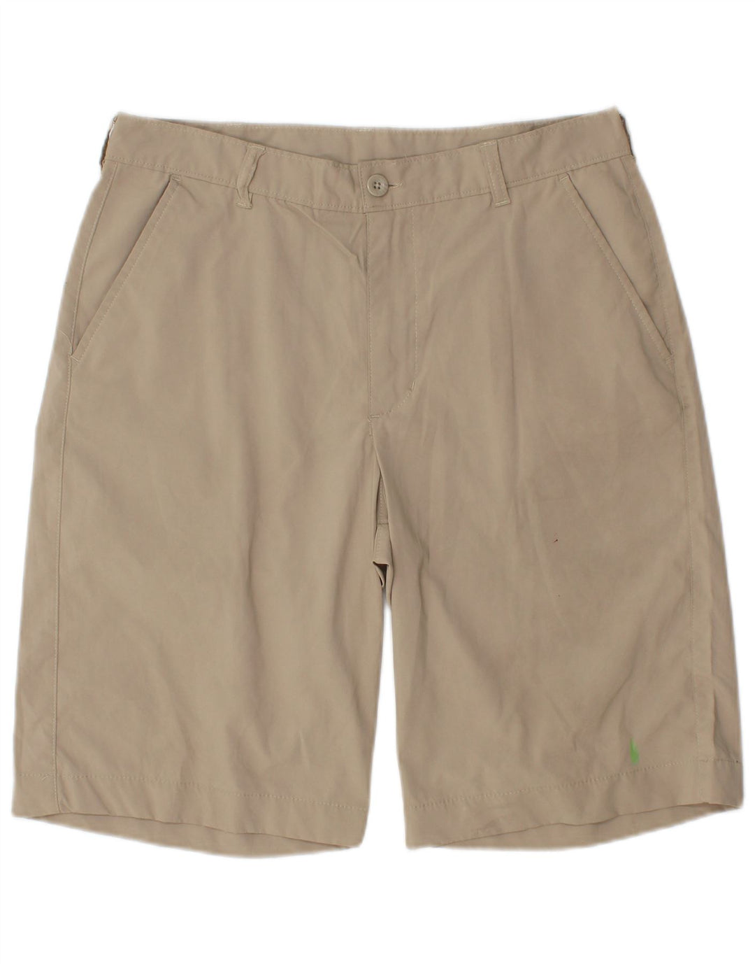 Pantaloncini chino da uomo IZOD W32 poliestere beige medio