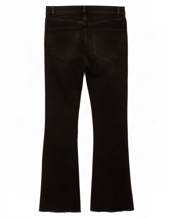 Jeans svasati da donna Zara EU 36 XS W26 L24 Nero