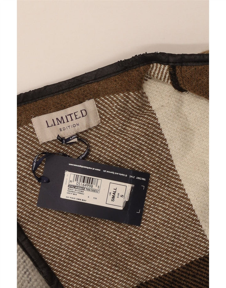 Cappotto lungo da donna Marks & Spencer UK 10 piccolo multicolore