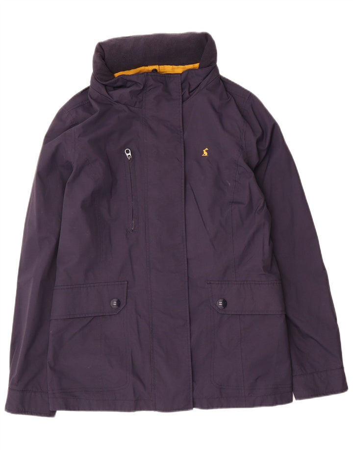 Giacca da donna Joules UK 14 Large in poliestere blu navy