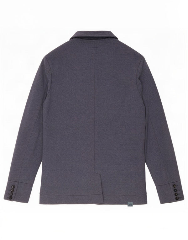Giacca blazer doppiopetto da uomo Diesel UK 44 2XL Cotone blu navy