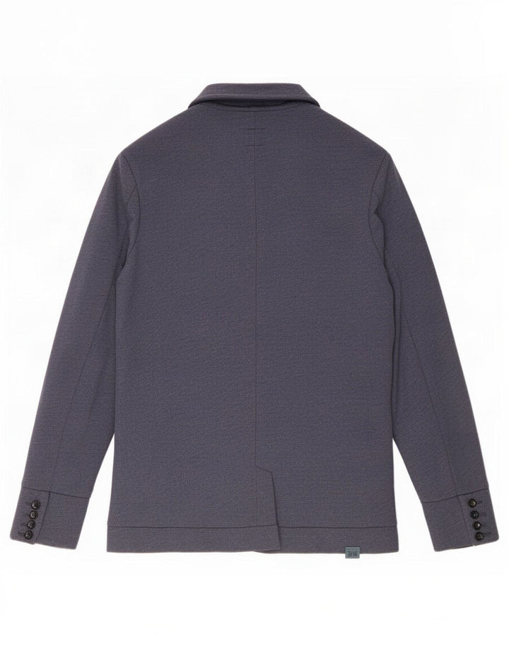 Giacca blazer doppiopetto da uomo Diesel UK 44 2XL Cotone blu navy