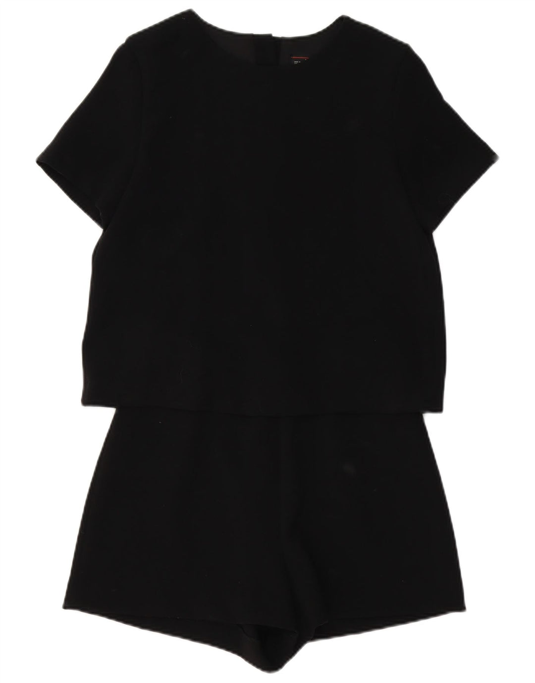 Tutina corta da donna Zara UK 12 poliestere nero medio