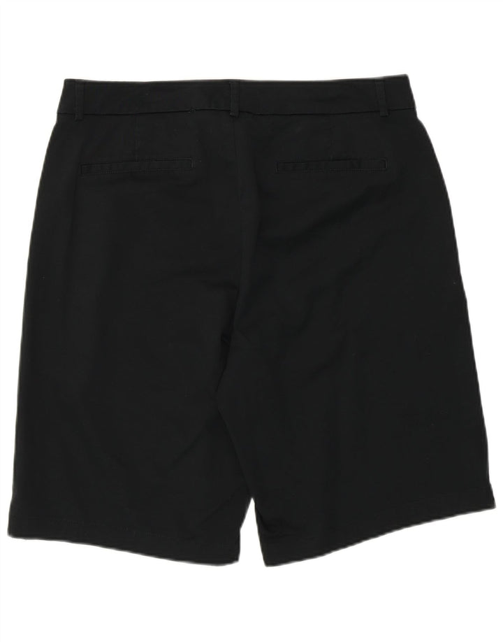 Pantaloncini casual da donna Dockers grandi W36 cotone nero