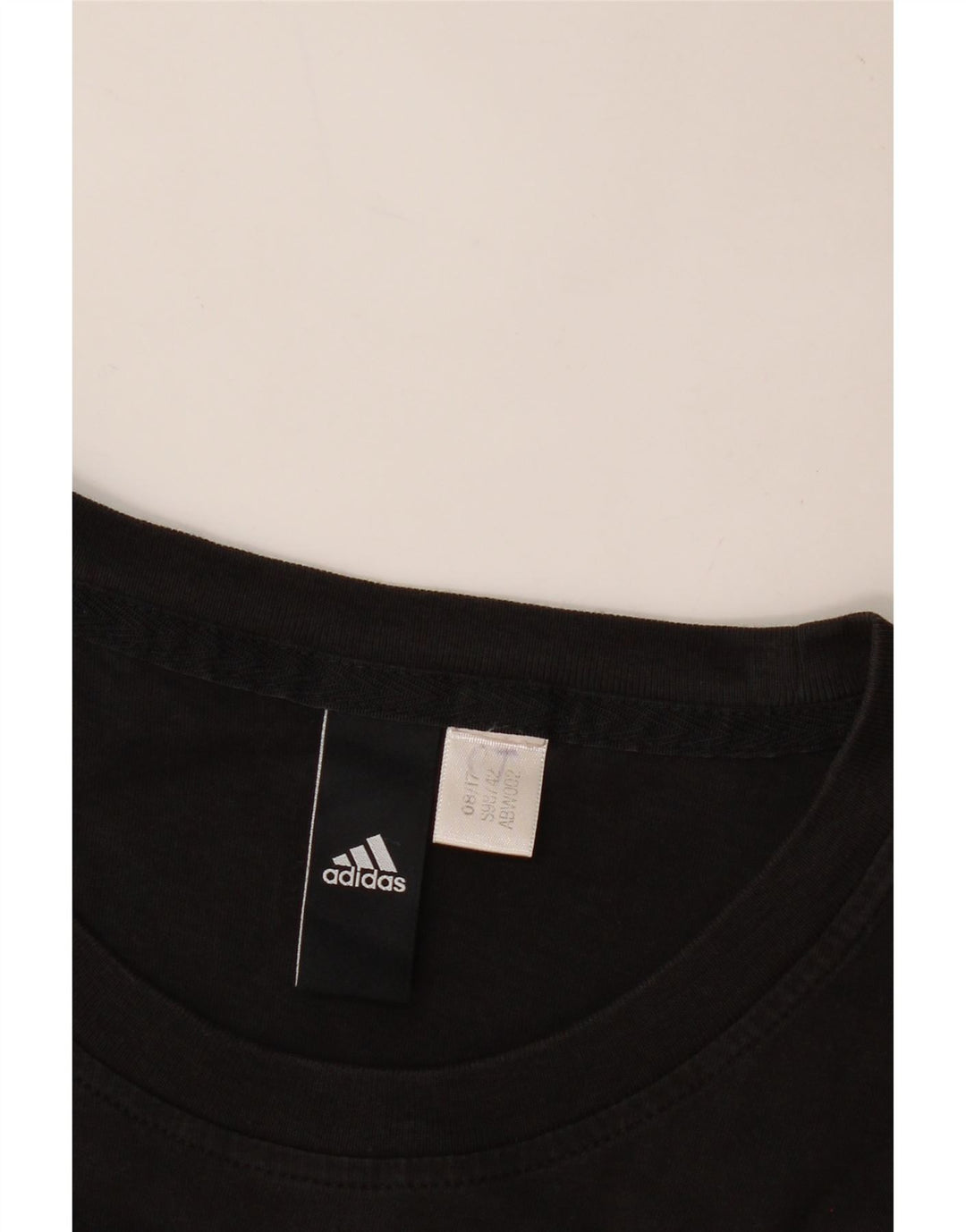 ADIDAS Mens T-Shirt Top Small Black