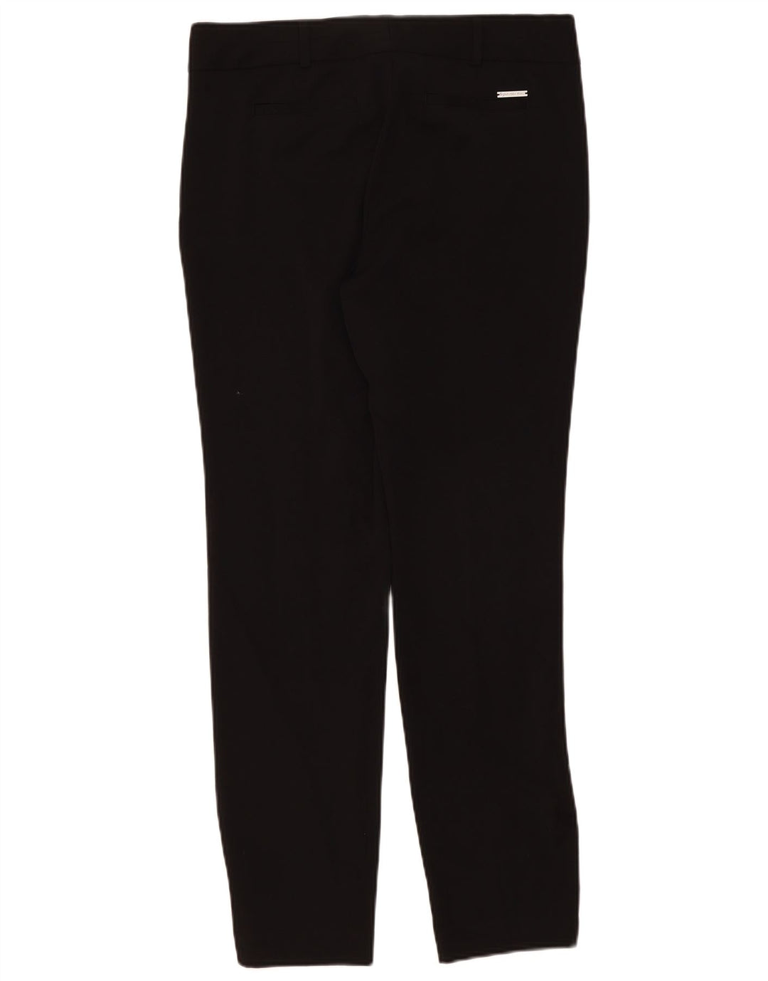 Pantaloni chino slim da donna Michael Kors US 8 medi W34 L31 poliestere nero