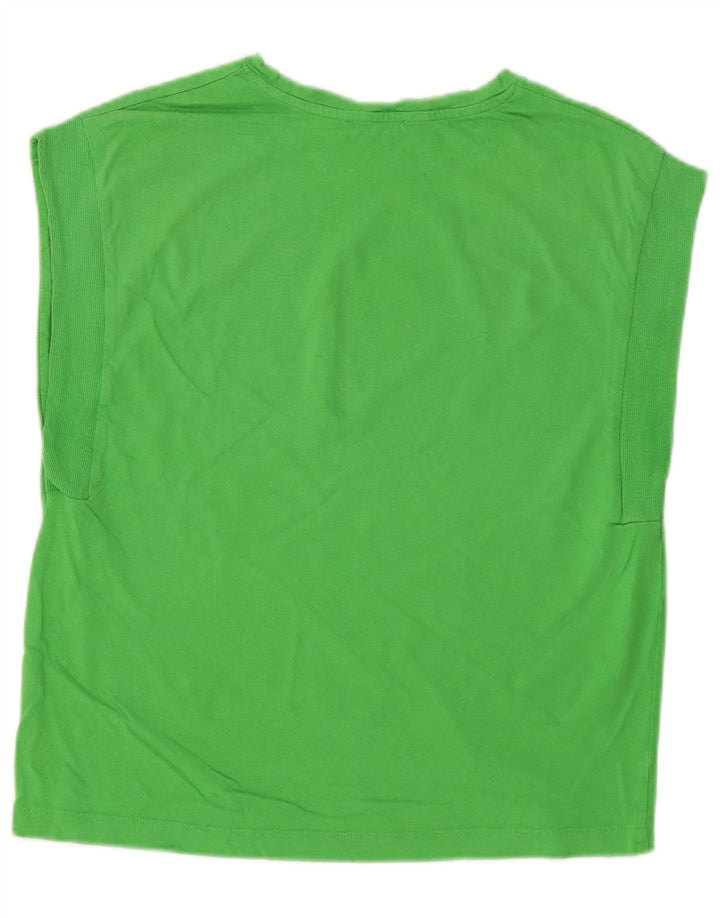 Canotta Zara da donna UK 12 verde medio