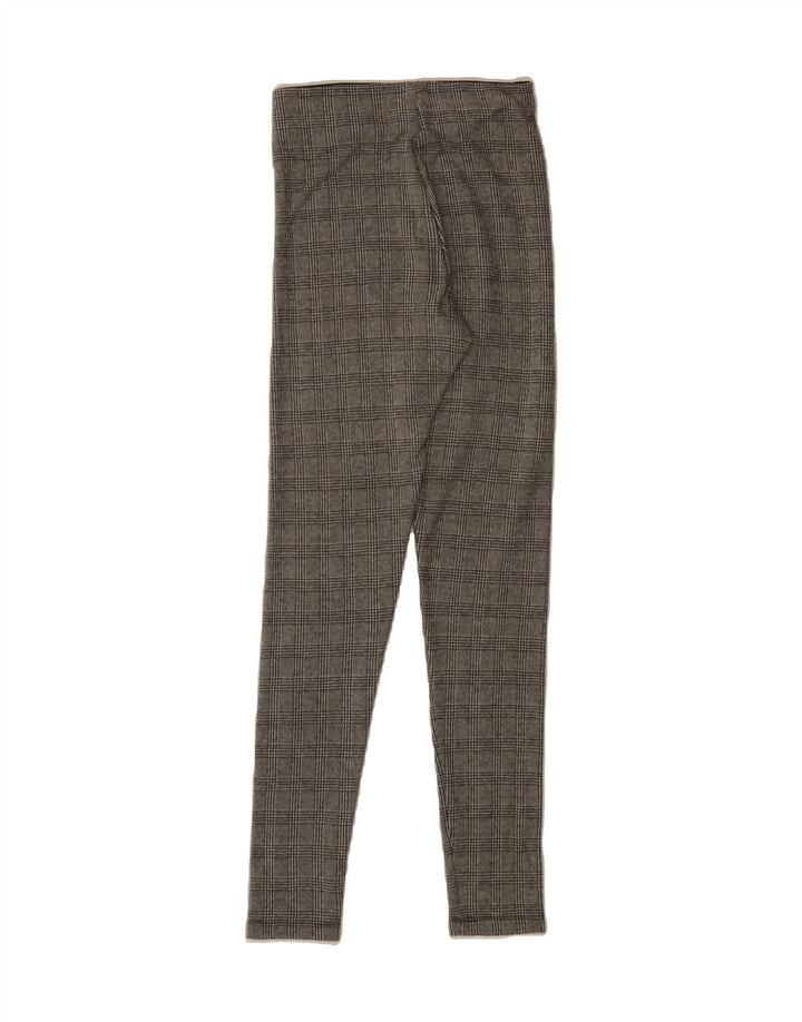 ZARA Womens Leggings UK 6 XS  Grey Check Vintage Zara and Second-Hand Zara from Messina Hembry 