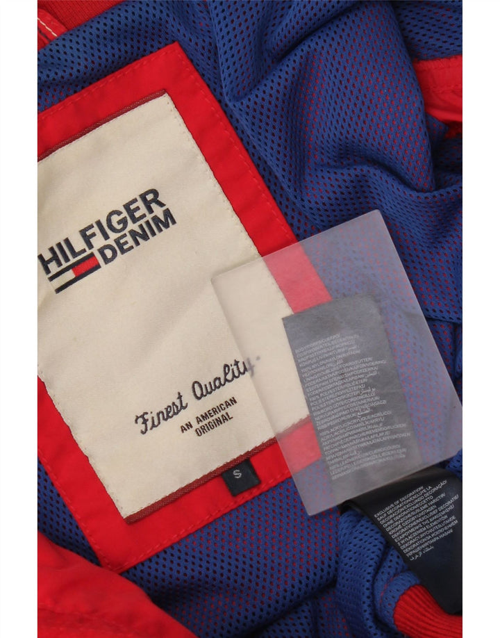 Giubbotto bomber da uomo Tommy Hilfiger UK 36 piccolo nylon rosso