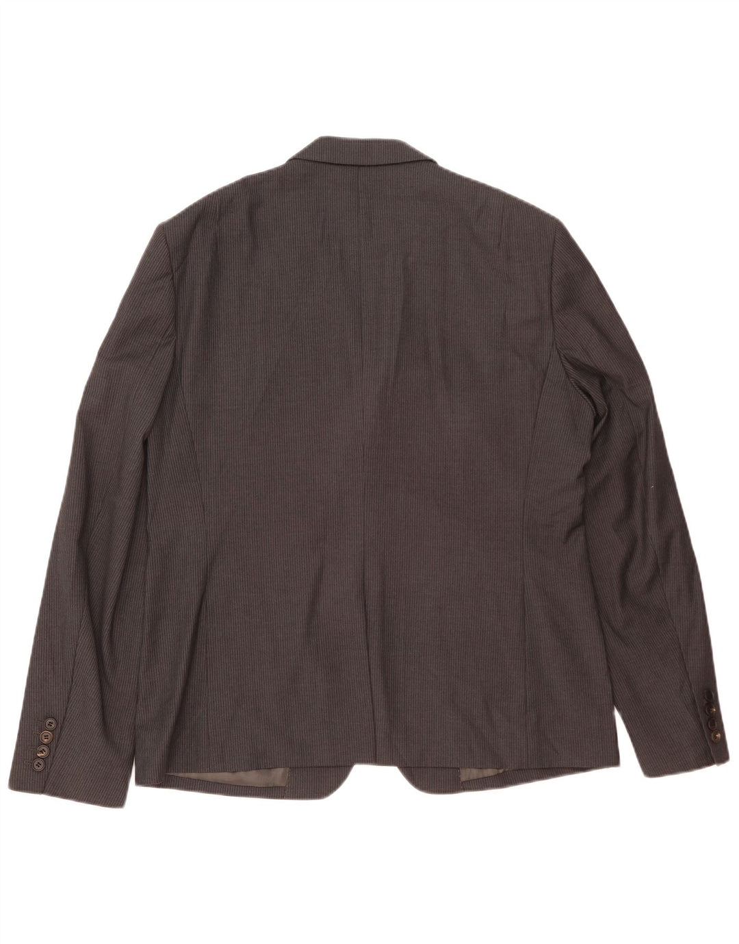 Giacca blazer a 2 bottoni da uomo All Saints UK 42 XL gessato grigio