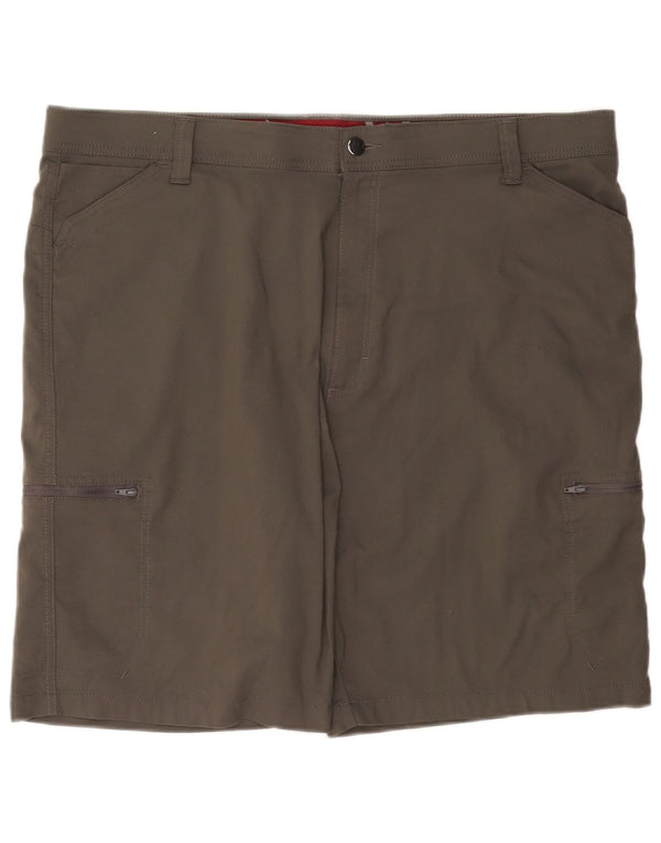 Pantaloncini cargo da uomo WRANGLER W42 2XL nylon kaki